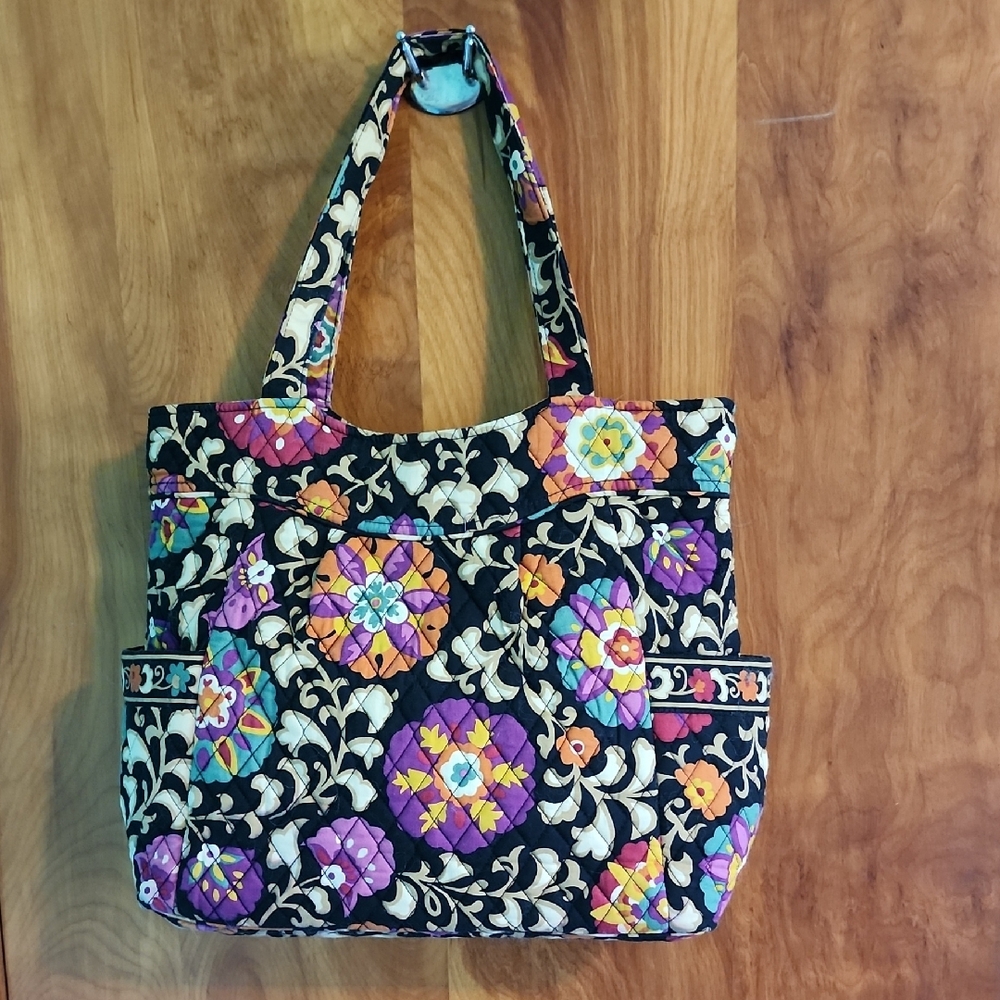 Floral Patterned Tote Bag